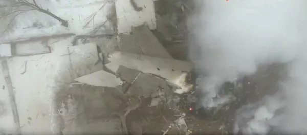 Место крушения самолета под Бишкеком — аэросъемка Место крушения самолета под Бишкеком — аэросъемка - Sputnik Кыргызстан