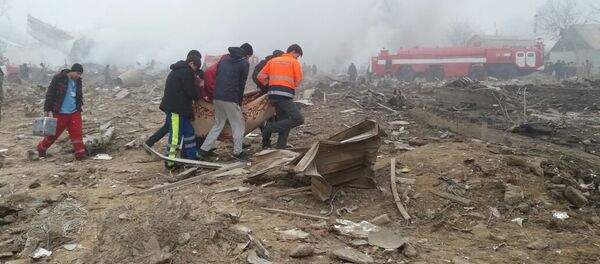 Крушение самолета Boeing-747 недалеко от аэропорта Манас - Sputnik Кыргызстан