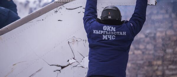 Крушение грузового самолета Boeing 747 в Кыргызстане - Sputnik Кыргызстан