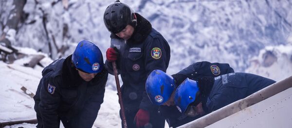 Boeing 747 учагы кулаган жердеги издөө иштери - Sputnik Кыргызстан