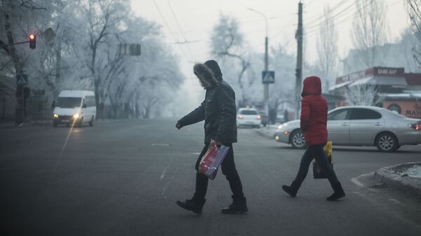 Бишкектин көчөсүндө адамдар. Архив - Sputnik Кыргызстан