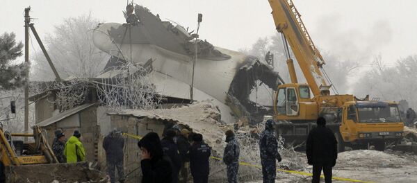 Крушение грузового самолета Boeing-747 в Дача-СУ - Sputnik Кыргызстан