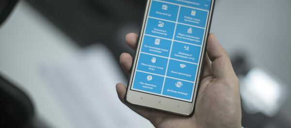 Мобильное приложение Справочник мигранта Мобильное приложение Справочник мигранта - Sputnik Кыргызстан