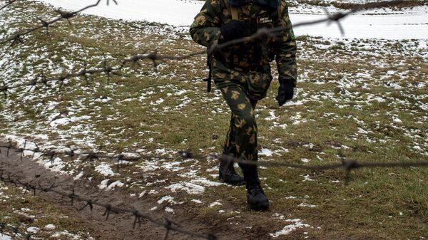 Военнослужащие на пограничной заставе. Архивное фото - Sputnik Кыргызстан