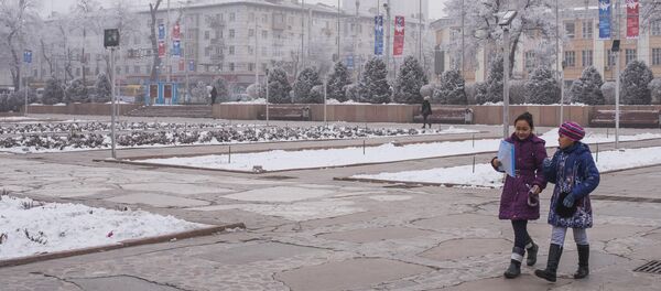 Зима в Бишкеке - Sputnik Кыргызстан