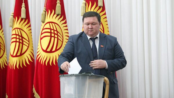Депутат Жогорку Кенеша Мирлан Жеенчороев - Sputnik Кыргызстан