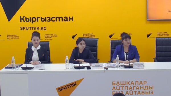 О выступлении в ООН школьница из КР рассказала в пресс-центре Sputnik - Sputnik Кыргызстан