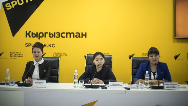 Пресс-конференция О правах девочек и встрече с Пан Ги Муном - Sputnik Кыргызстан
