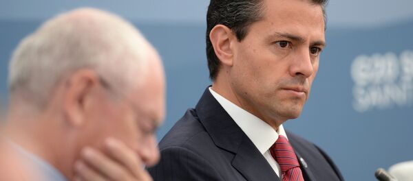 Архивное фото президента Мексики Энрике Пенья Ньето - Sputnik Кыргызстан