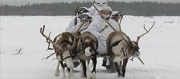 В Заполярье прошла тренировка морпехов Северного флота - Sputnik Кыргызстан