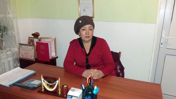 Директор детского сада Ак Ниет Айнура Тешебаева - Sputnik Кыргызстан
