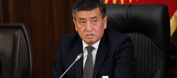 Архивное фото премьер-министра Кыргызской Республики Сооронбая Жээнбекова - Sputnik Кыргызстан