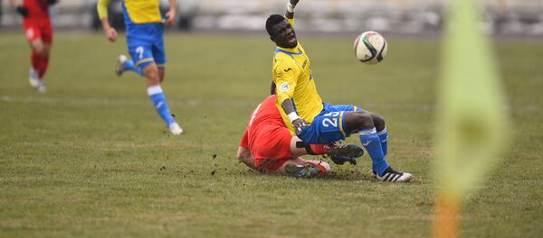 Матч туркменского клуба Балкан с бишкекским Дордоем в рамках квалификации на Кубок Азиатской конфедерации футбола - Sputnik Кыргызстан