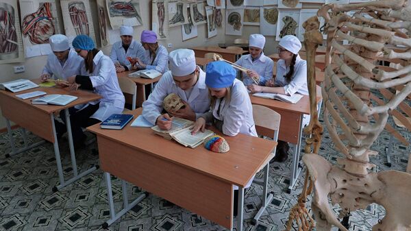 Медицинский университет. Архивное фото - Sputnik Кыргызстан