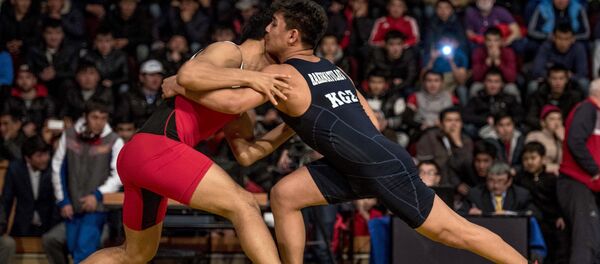 Чемпионат Кыргызстана по греко-римской борьбе - Sputnik Кыргызстан