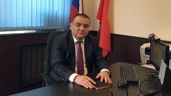 Ички иштер министрлигинин Россиядагы өкүлү Аскат Алиев - Sputnik Кыргызстан