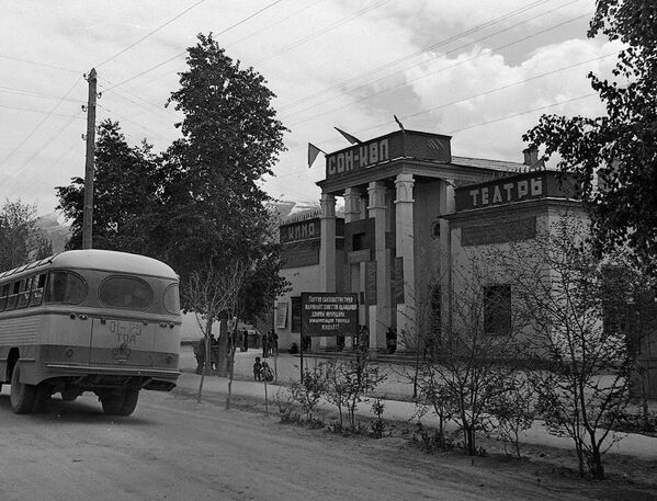 Архивные фото города Нарын - Sputnik Кыргызстан