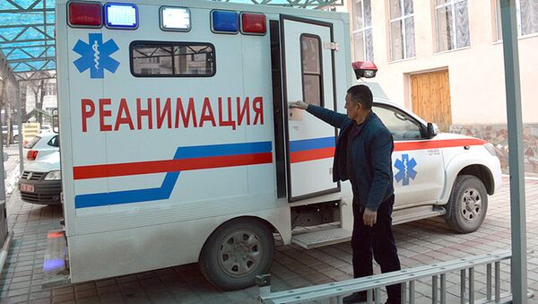 Новые реанимобили, предназначенная для перевозки рожениц в Бишкеке - Sputnik Кыргызстан