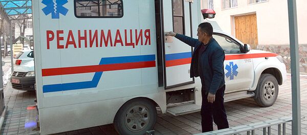 Новые реанимобили, предназначенная для перевозки рожениц в Бишкеке - Sputnik Кыргызстан