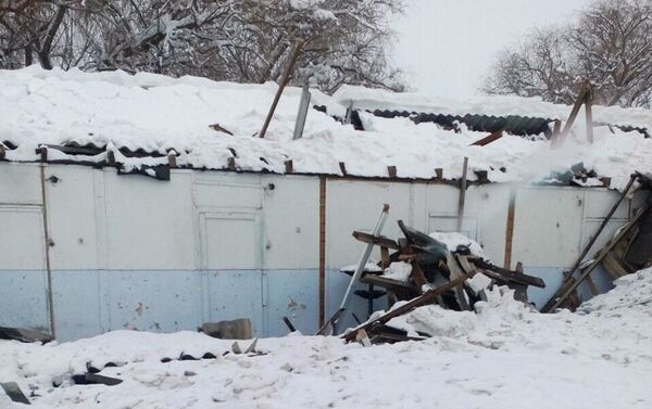 Обильный снегопад наблюдался в регионе 3-4 февраля - Sputnik Кыргызстан