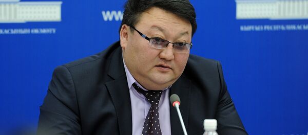 Председатель Государственной таможенной службы при Правительстве КР Азамат Сулайманов - Sputnik Кыргызстан