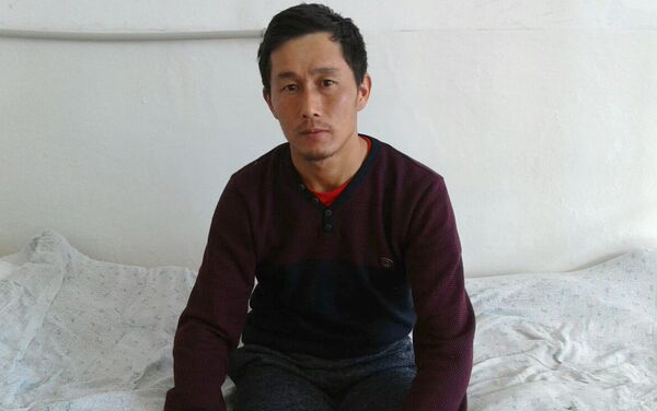 Житель села Калкабар Тонского района Кадыржан Шаршенбек уулу, который подвергся нападению волка - Sputnik Кыргызстан