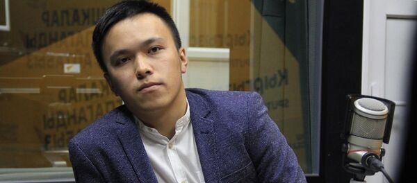 Основатель ОО Патриот-KG Нурсултан Кубанов во время интервью на радио Sputnik Кыргызстан - Sputnik Кыргызстан