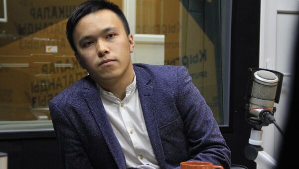 Основатель ОО Патриот-KG Нурсултан Кубанов во время интервью на радио Sputnik Кыргызстан - Sputnik Кыргызстан