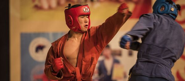 Международный турнир по самбо во Дворце спорта имени Каба уулу Кожомкула - Sputnik Кыргызстан