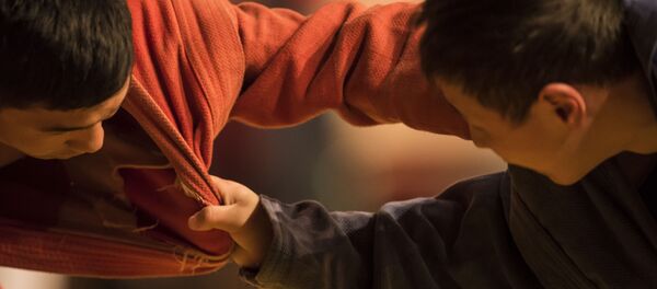 Международный турнир по самбо во Дворце спорта имени Каба уулу Кожомкула - Sputnik Кыргызстан