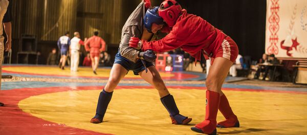 Международный турнир по самбо во Дворце спорта имени Каба уулу Кожомкула - Sputnik Кыргызстан