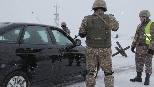 Спецназ Казахстана во время спецоперации. Архивное фото - Sputnik Кыргызстан