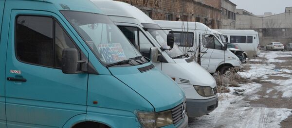 Маршрутки. Архивное фото - Sputnik Кыргызстан