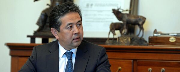 Мурдагы вице-премьер Тайырбек Сарпашев. Архив - Sputnik Кыргызстан