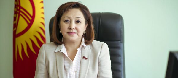 Депутат Эльмира Джумалиева - Sputnik Кыргызстан