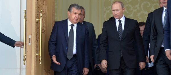 Визит президента РФ В. Путина в Узбекистан - Sputnik Кыргызстан