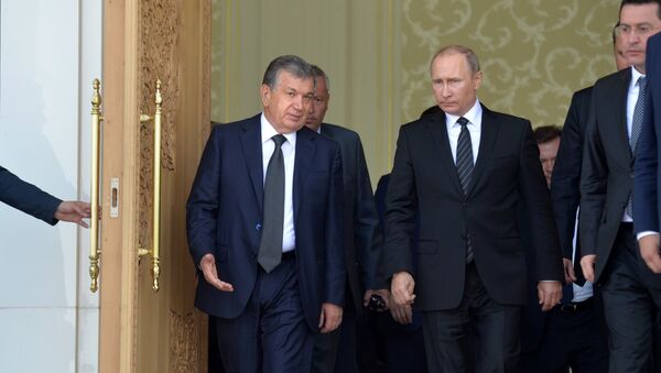 Визит президента РФ В. Путина в Узбекистан - Sputnik Кыргызстан