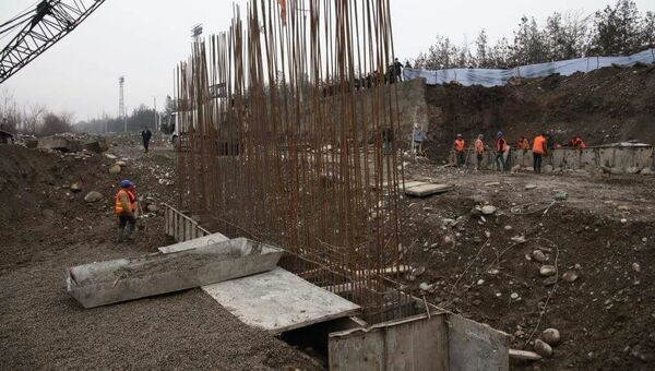 Строительство третьего моста в Оше - Sputnik Кыргызстан