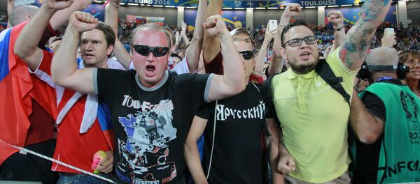 Футбол. Чемпионат Европы - 2016. Матч Россия - Уэльс - Sputnik Кыргызстан