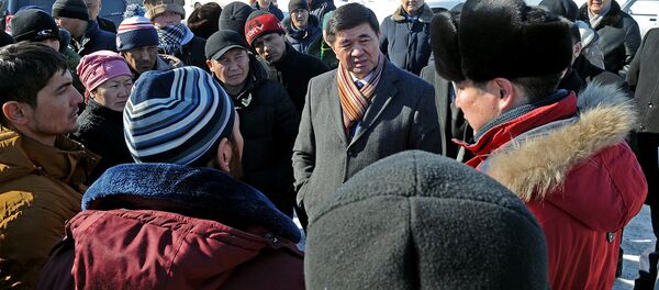 Первый вице-премьер-министр Мухамметкалый Абулгазиев в Дача СУ - Sputnik Кыргызстан