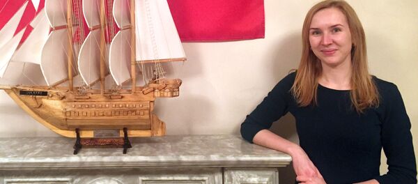 Пресс-секретарь Посольства РФ в КР Дарья Пахомова Пресс-секретарь Посольства РФ в КР Дарья Пахомова - Sputnik Кыргызстан