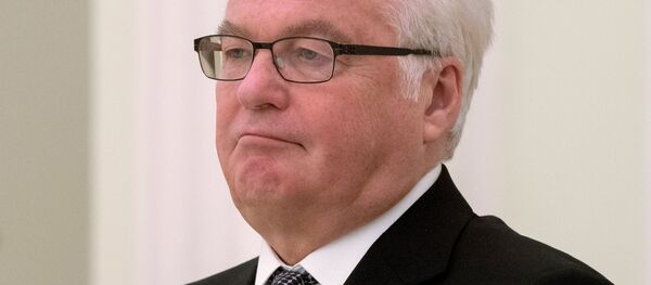 Архивнео фото постоянного представителя России при ООН Виталия Чуркина Архивнео фото постоянного представителя России при ООН Виталия Чуркина - Sputnik Кыргызстан