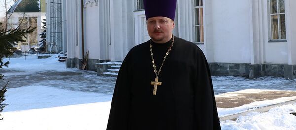 Секретарь Бишкекской епархии отец Алексий Секретарь Бишкекской епархии отец Алексий - Sputnik Кыргызстан