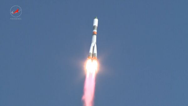 Космический грузовик Прогресс МС-05 стартовал к МКС с Байконура - Sputnik Кыргызстан