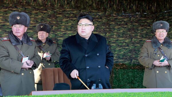 Северокорейский лидер Ким Чен Ын - Sputnik Кыргызстан
