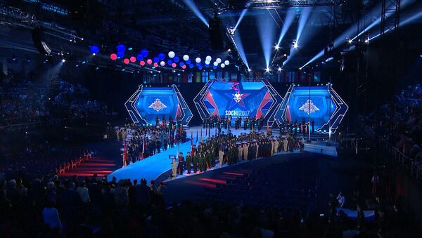 Церемония открытия военных игр в Сочи - Sputnik Кыргызстан