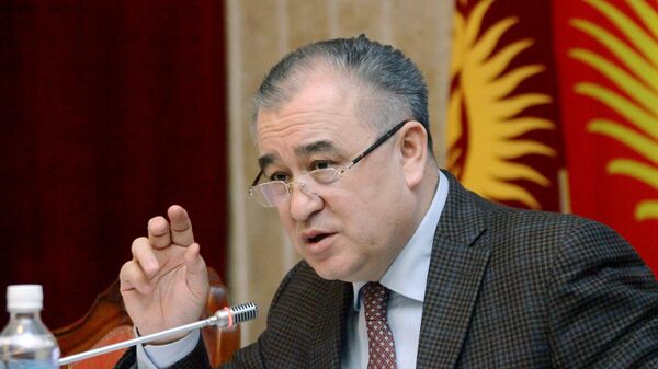 Өмүрбек Текебаев - Sputnik Кыргызстан