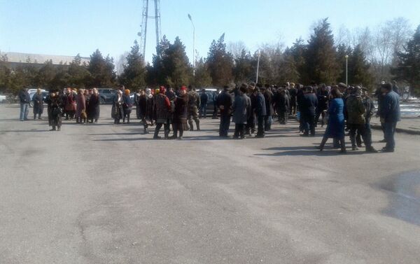 Митинг за освобождение депутата Текебаева в Базар-Коргоне - Sputnik Кыргызстан