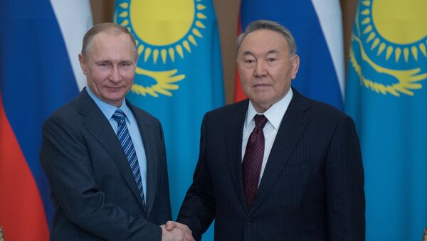 Рабочий визит президента РФ В. Путина в Казахстан - Sputnik Кыргызстан