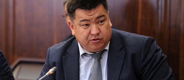 Министр сельского хозяйства, пищевой промышленности и мелиорации КР Нурбек Мурашев Министр сельского хозяйства, пищевой промышленности и мелиорации КР Нурбек Мурашев - Sputnik Кыргызстан